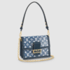 Louis Vuitton Dauphine MM Bag Monogram Denim