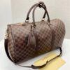 LOUIS VUITTON KEEPALL BANDOULI RE 50- DAMIER EBENE