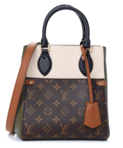 LOUIS VUITTON Monogram Fold Tote PM