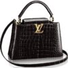 Louis Vuitton Capucines Mini Crocodile Bag