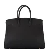 Hermès Black Birkin 35cm of Togo Leather 2