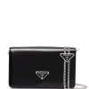 Prada Triangle-logo small shoulder bag