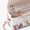 Chanel bag Embroidered Satin, Sequins, Glass,