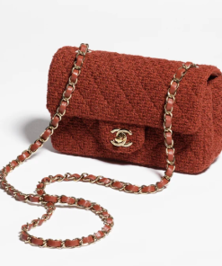 Chanel bag Wool Tweed & Gold-Tone Metal