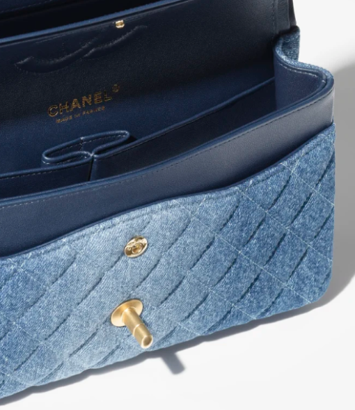 Chanel bag Washed Denim & Gold-Tone