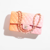 Chanel Bag Gradient Lambskin & Metal Pink & Orange