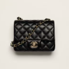 Chanel Bag Lambskin & Gold-Tone Metal Black