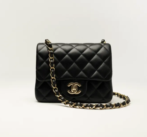 Chanel Bag Lambskin & Gold-Tone Metal