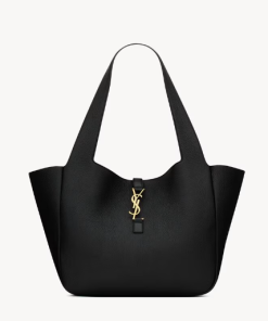 YSL LE 5 À 7 BEA IN GRAINED BLACK