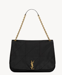 YSL JAMIE 4.3 IN LAMBSKIN BLACK