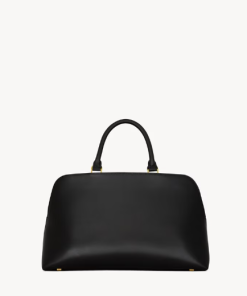 YSL SAC DE JOUR DUFFLE IN SHINY LEATHER