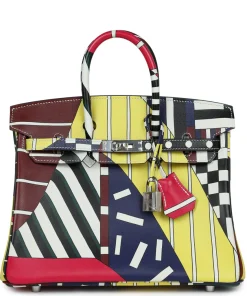 Hermès "One Two Three and Away We Go" Birkin 25 Multicolor