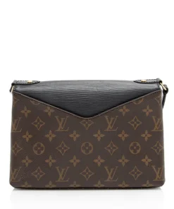 Louis Vuitton Monogram Canvas Epi Leather Saint Michel