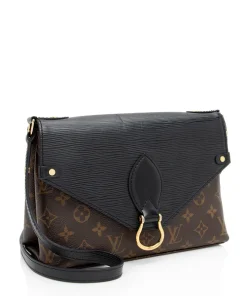 Louis Vuitton Monogram Canvas Epi Leather Saint Michel