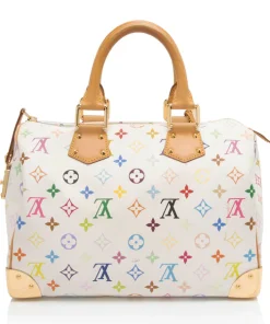 Louis Vuitton Monogram Multicolore Speedy 30 Satchel