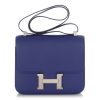 Hermès Bleu Electrique Epsom Constance 24 Palladium