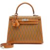 Hermès Naturel Sable Butler Sellier Losanges Kelly 25