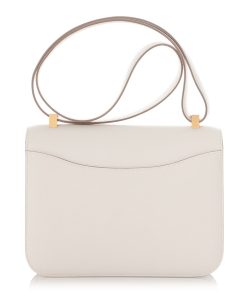 Hermès Gris Pale Epsom Constance 1-24 Gold