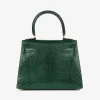 Hermès Vert Moyen Lizard Leather Vintage Kelly 20cm