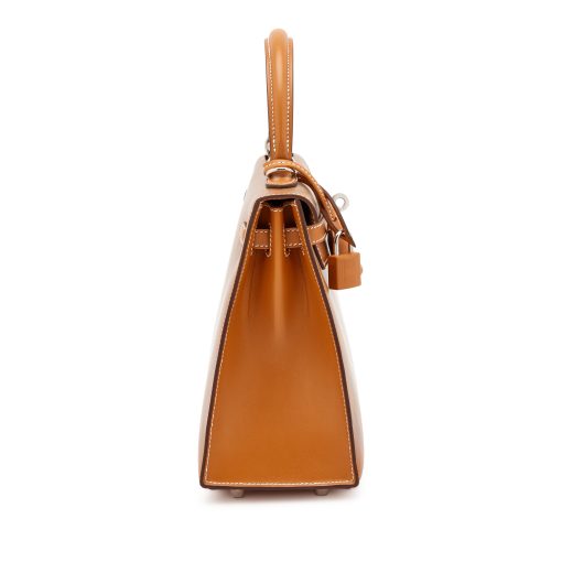 Hermès Naturel Sable Butler Sellier Losanges