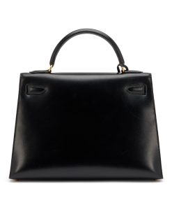 Hermès Black Box Calf Kelly 32