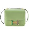 Hermès Vert Criquet Epsom Mini Constance Beige Sable Alligator