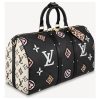 Louis Vuitton Keepall Wild at heart new Black