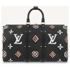 Louis Vuitton Keepall Wild at heart new Black