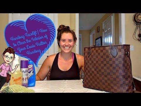 How to Clean the Inside of a Louis Vuitton Neverfull