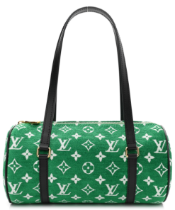 LOUIS VUITTON Monogram Jacquard Velvet Papillon Vert