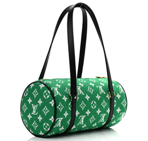 LOUIS VUITTON Monogram Jacquard Velvet Papillon Vert