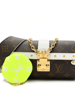 LOUIS VUITTON Monogram LV Match Papillon Trunk White