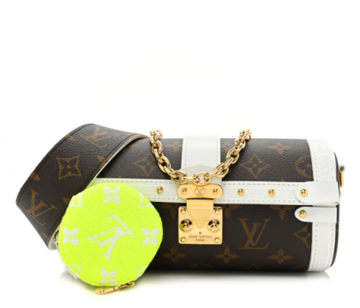 LOUIS VUITTON Monogram LV Match Papillon Trunk White