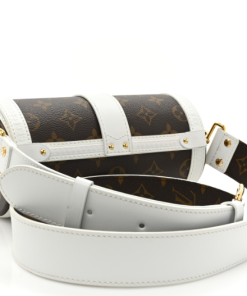 LOUIS VUITTON Monogram LV Match Papillon Trunk White