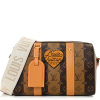 LOUIS VUITTON X NIGO Stripes City Keepall Brown