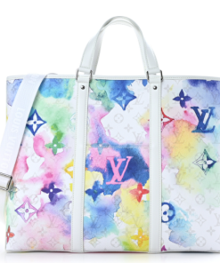 LOUIS VUITTON Monogram Watercolor New Tote GM Multicolor