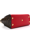 LOUIS VUITTON Calfskin Monogram On My Side Pirate red