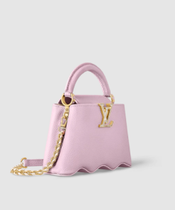 Louis Vuitton Capucines Mini purple