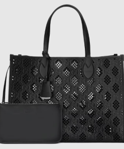 GUCCI MEDIUM TOTE BAG WITH CUT-OUT MOTIF