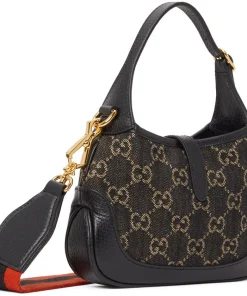 Gucci Black Mini GG Jackie 1961 black Bag