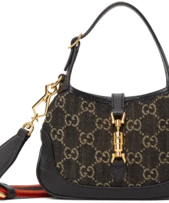 Gucci Black Mini GG Jackie 1961 black Bag