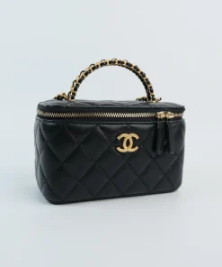 Chanel Vanity Top Handle Braided