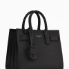 YSL Sac de Jour Nano Top-handle Bag in Grained Leather