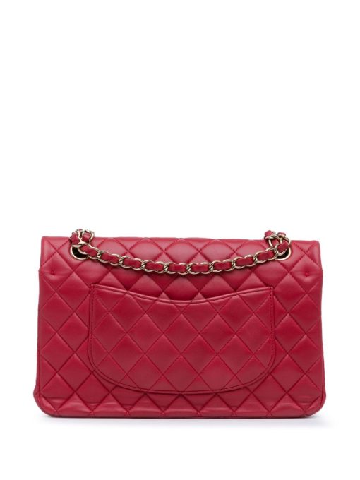 CHANEL Medium Classic Double Flap Red