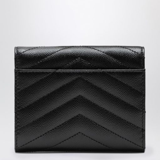 YSL Black Monogram small wallet