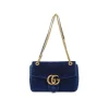 Velvet Matelasse GG Marmont Medium Shoulder Bag