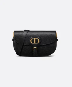 Dior Bobby East-West Bag Black Grained Calfskin