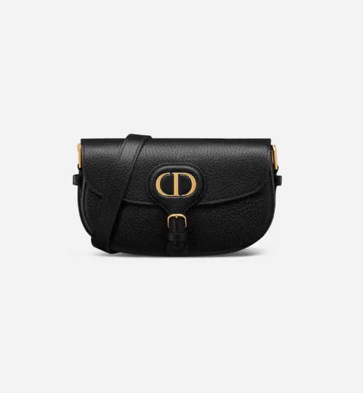 Dior Bobby East-West Bag Black Grained Calfskin