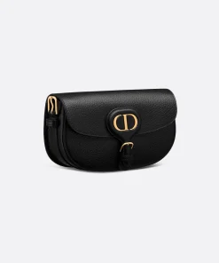 Dior Bobby East-West Bag Black Grained Calfskin