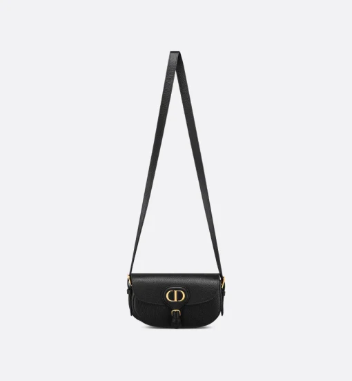 Dior Bobby East-West Bag Black Grained Calfskin